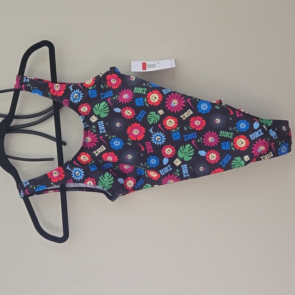 Nike Swim Garden Party Big Kids size LARGE - Picture 4 of 12